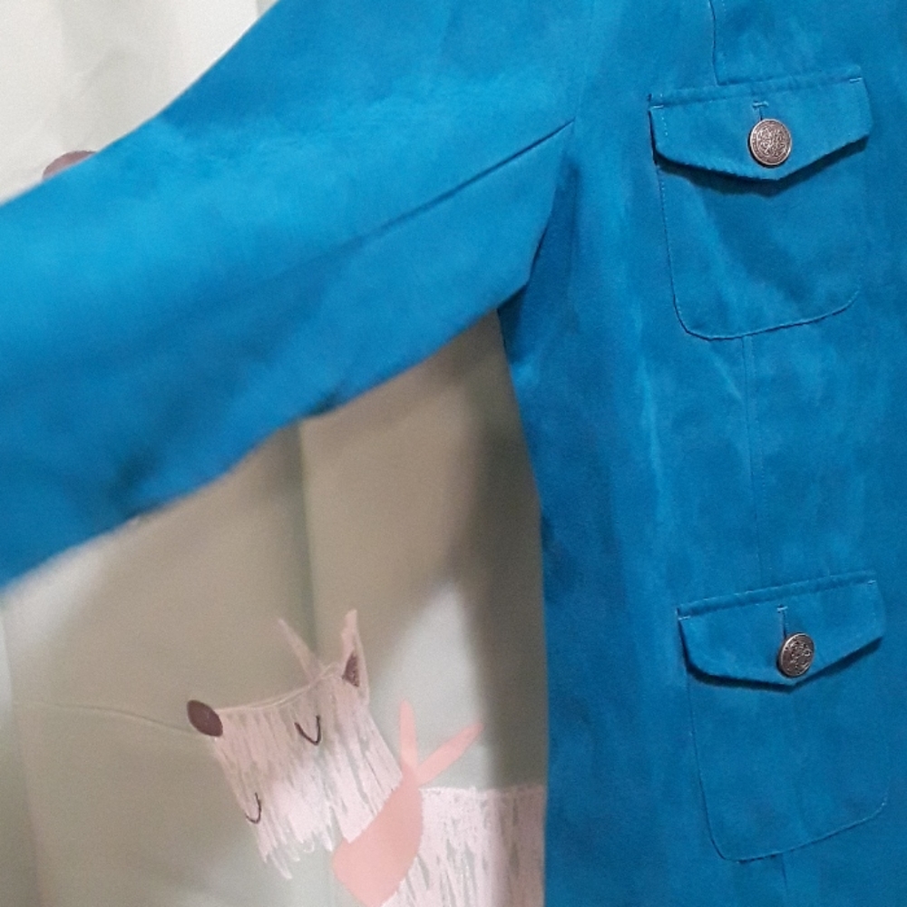Turquoise Studio Works Jacket SZ 12P - Picture 6 of 10